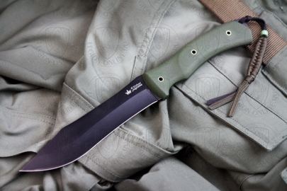 Нож Safari AUS-8 Black 000000104 Kizlyar Supreme